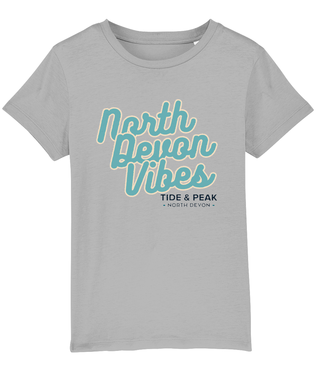 North Devon Vibes Kids Organic Tee