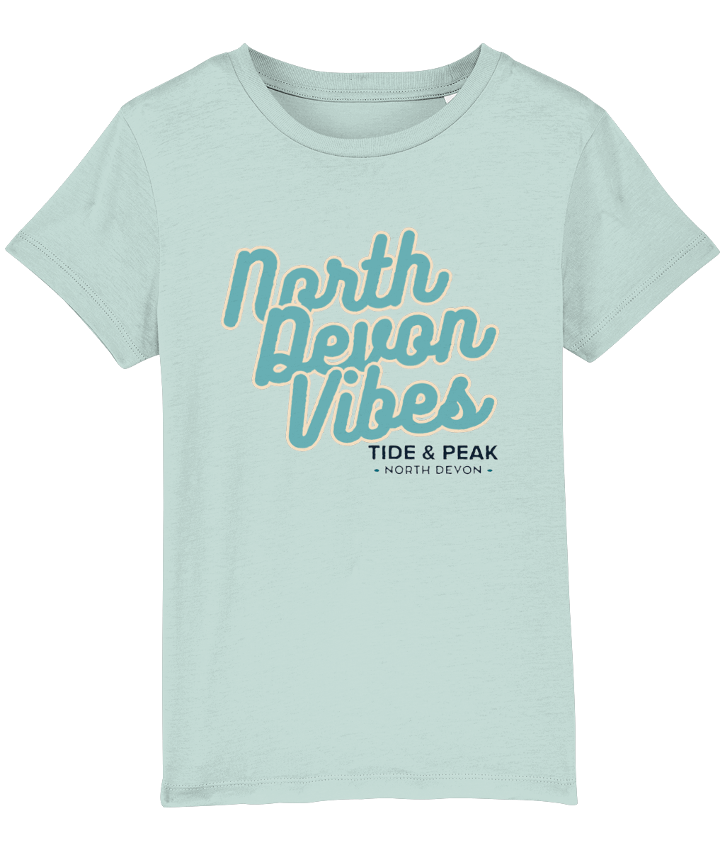 North Devon Vibes Kids Organic Tee