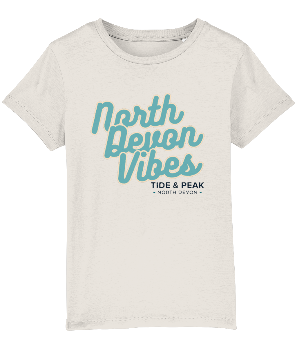 North Devon Vibes Kids Organic Tee