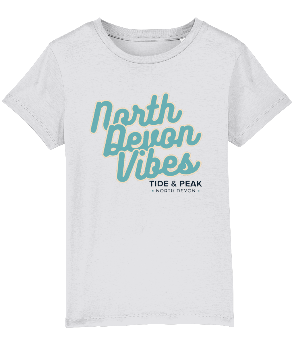 North Devon Vibes Kids Organic Tee