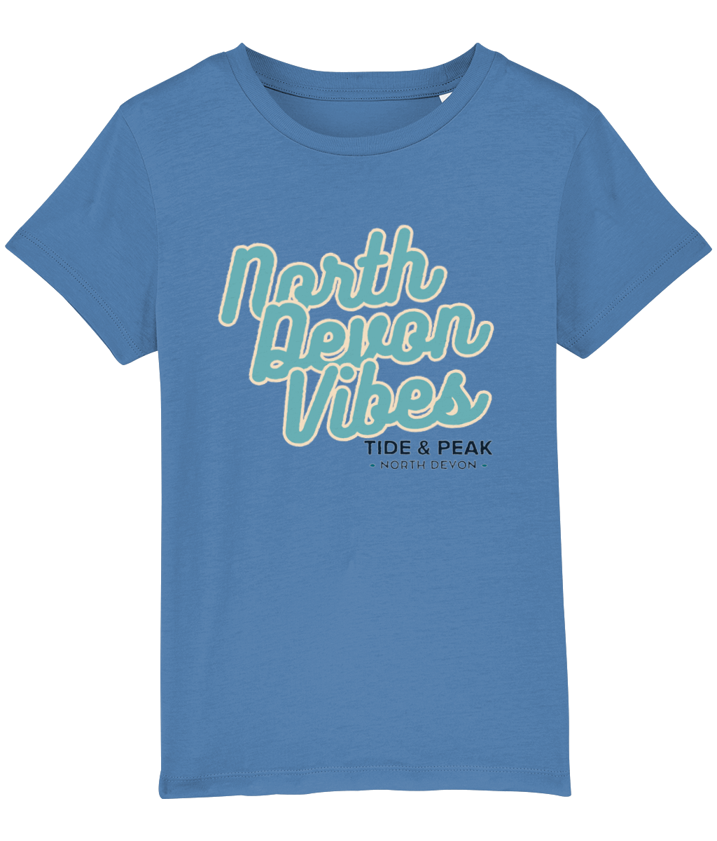 North Devon Vibes Kids Organic Tee