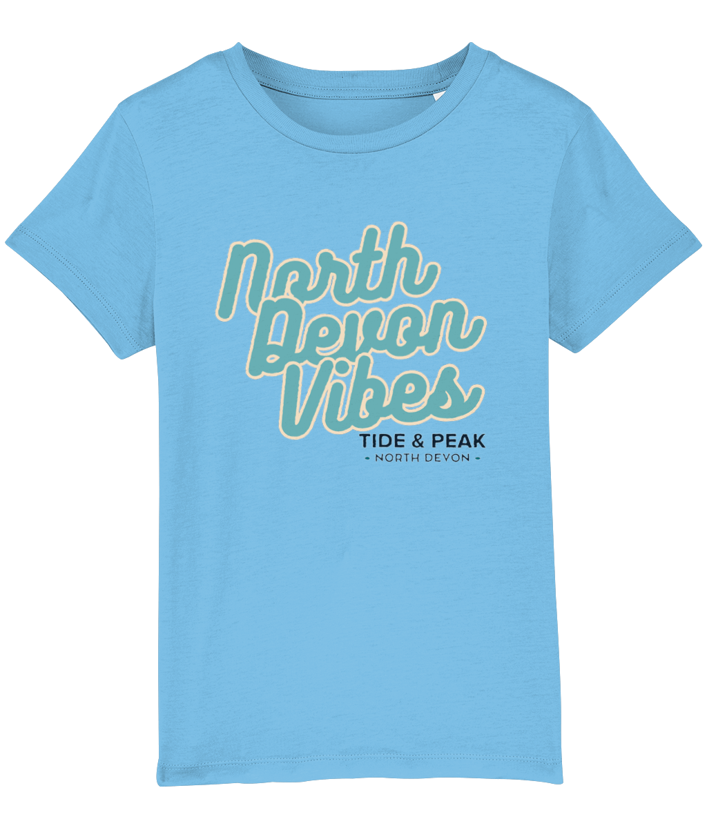 North Devon Vibes Kids Organic Tee
