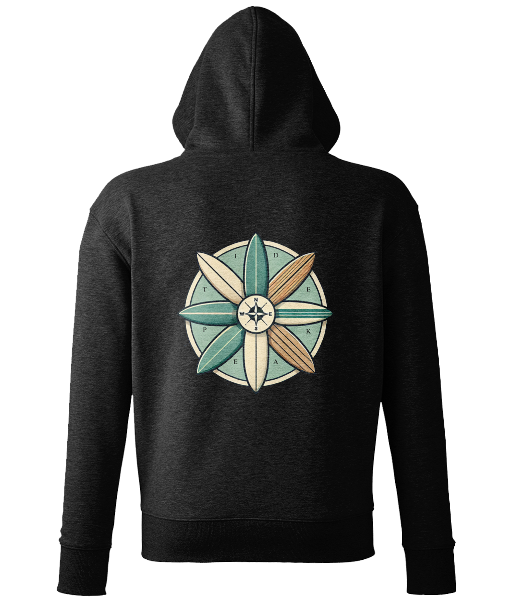 Compass Adult Organic Hoodie