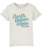 North Devon Vibes Kids Organic Tee