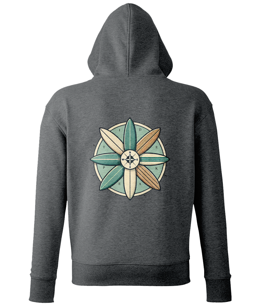 Compass Adult Organic Hoodie