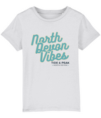 North Devon Vibes Kids Organic Tee