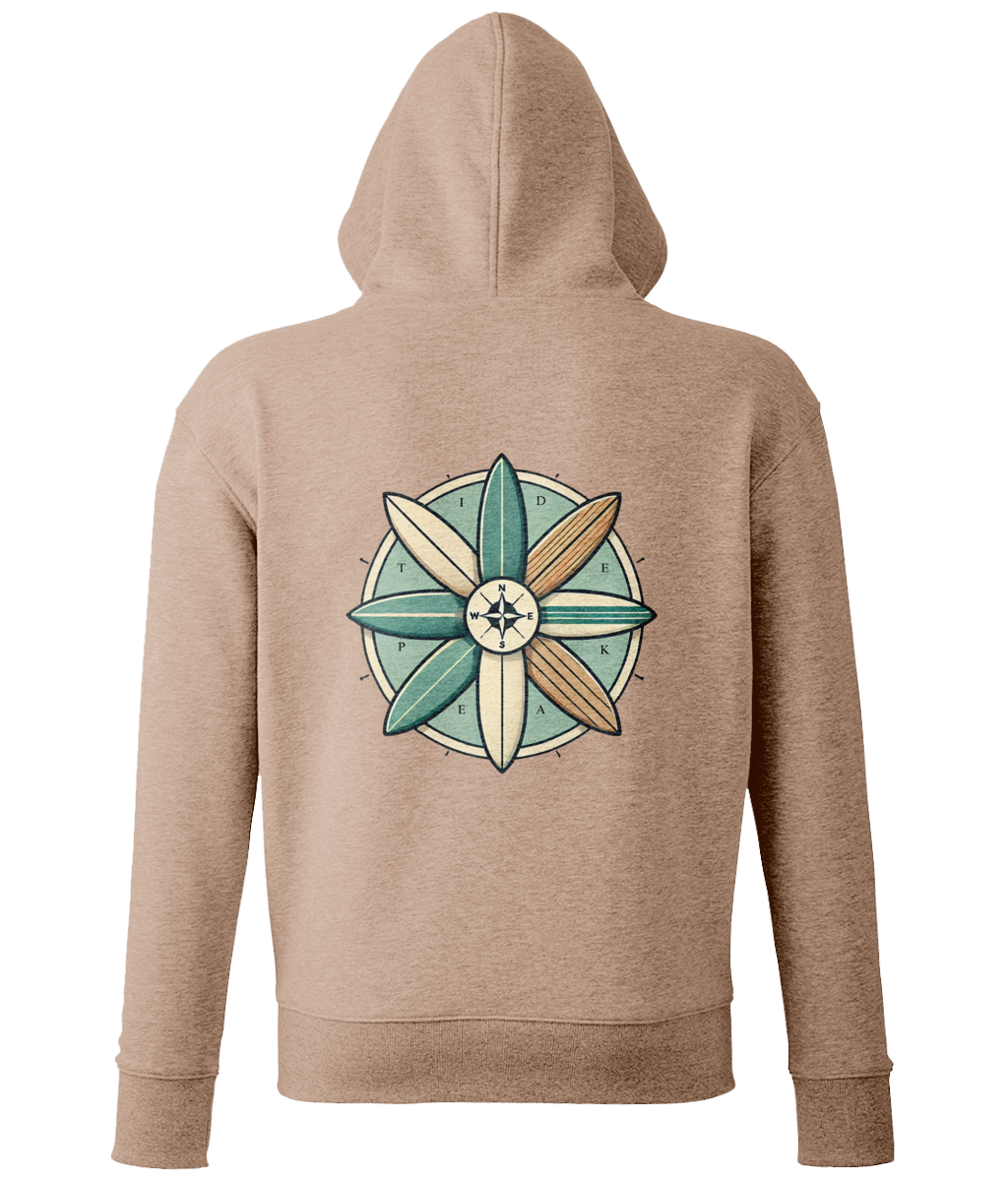 Compass Adult Organic Hoodie