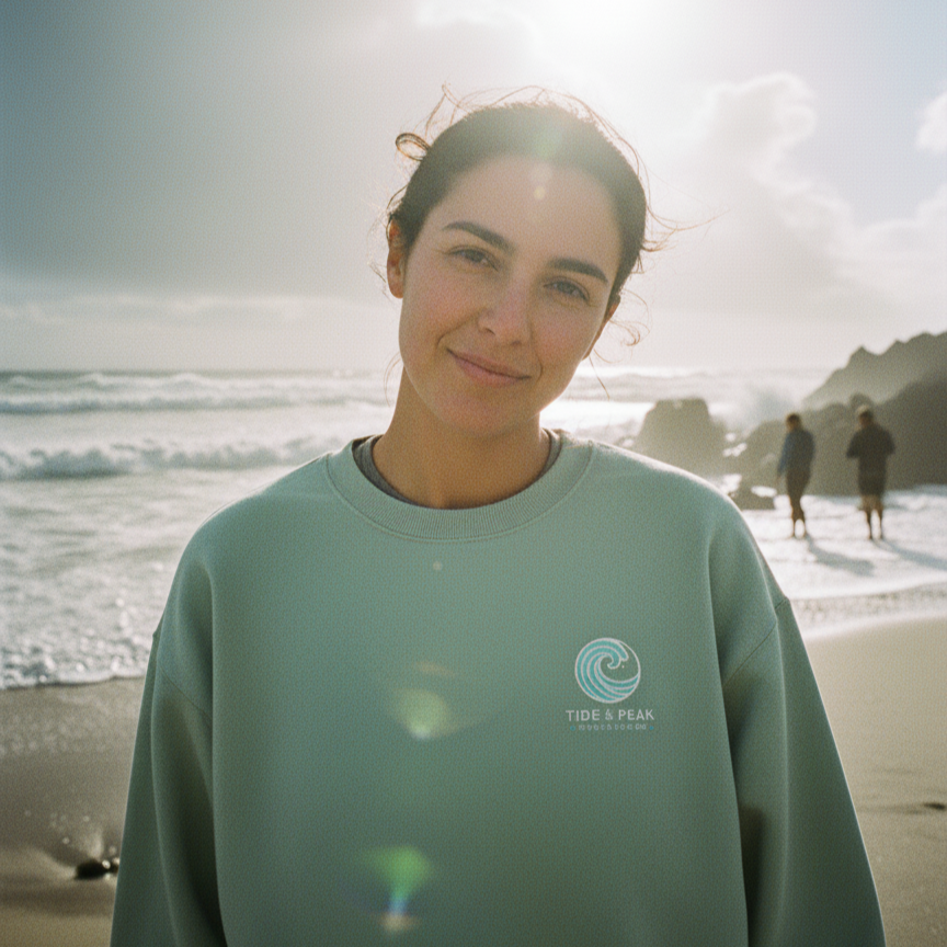 Tide & Peak Oversized Organic Sweater