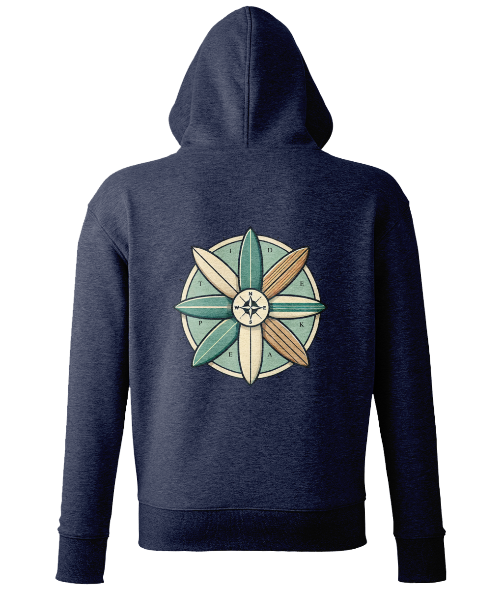 Compass Adult Organic Hoodie